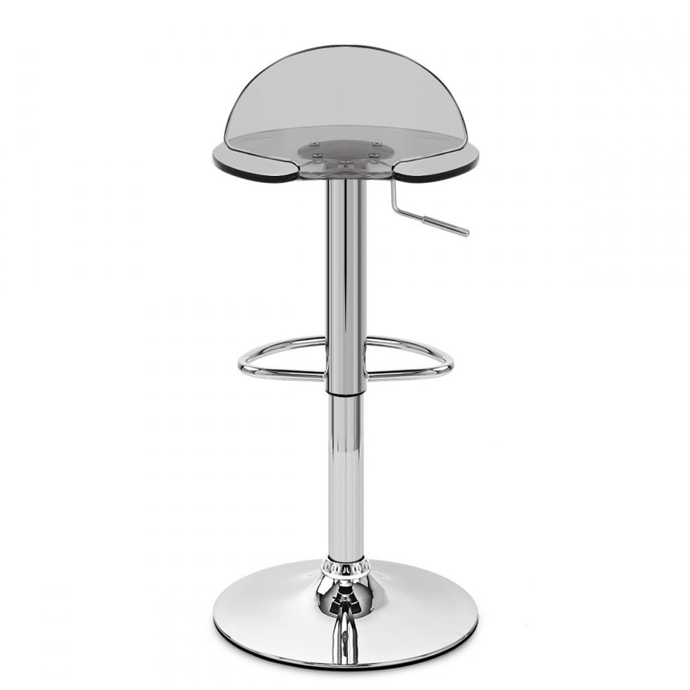 Chaise de Bar Plastique Chrome  Comet  Monde Du Tabouret