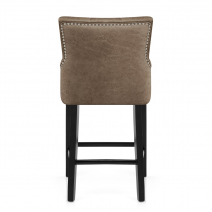 Tabouret de bar Faux Cuir - Loxley Marron