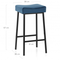 Tabouret de Bar Velours - Uno