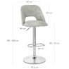 Tabouret de Bar Faux Cuir - Phoenix