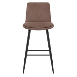 Tabouret de Bar Tissu - Abi