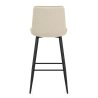 Tabouret de Bar Tissu - Abi