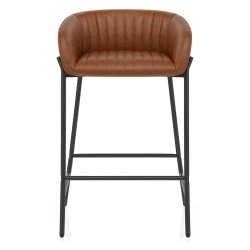 Tabouret de Bar Faux Cuir -...