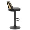 Tabouret de Bar Faux Cuir - Drew