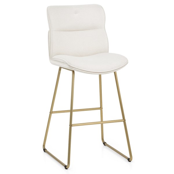 Tabouret de Bar Tissu - Finley