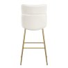 Tabouret de Bar Tissu - Finley