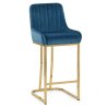 Tabouret de Bar Velours - Paget