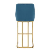 Tabouret de Bar Velours - Paget