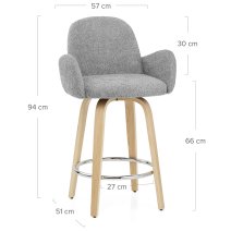 Tabouret de Bar Boucle - Romeo