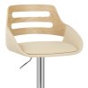 Tabouret de bar Faux Cuir - Trio