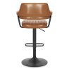 Tabouret de bar Cuir Véritable - Scout