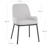 Chaise Tissu - Cameo