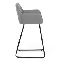 Tabouret de bar Faux Cuir - Gabrielle