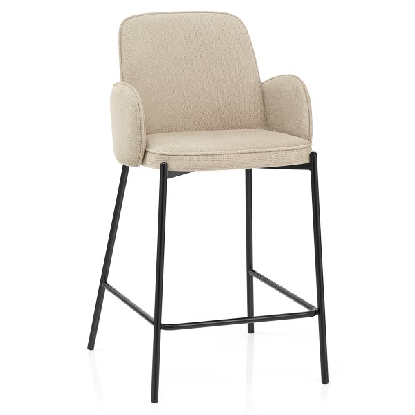 Tabouret de bar Tissu - Jarvis