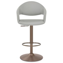 Tabouret de bar faux cuir -...