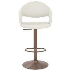 Tabouret de bar faux cuir -...