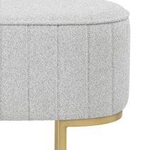 Tabouret Champagne Tissu - Duet