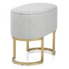 Tabouret Champagne Tissu - Duet