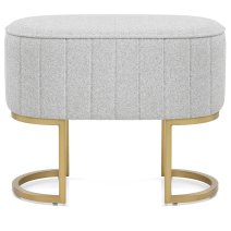 Tabouret Champagne Tissu - Duet