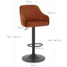 Tabouret Velours - Perth