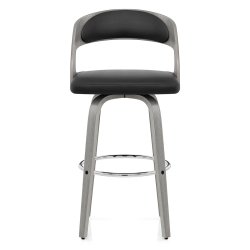 Tabouret Cuir Véritable -...