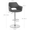 Tabouret Faux Cuir - Dune