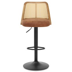 Tabouret de Bar Faux Cuir -...