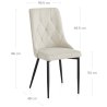 Chaise Tissu - Phoebe