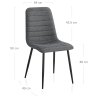 Chaise Tissu - Alex