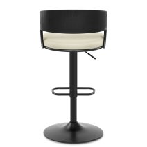 Tabouret Cuir Véritable - Alexa