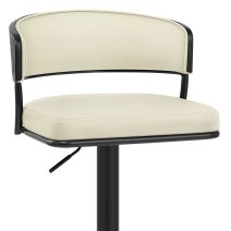 Tabouret Cuir Véritable - Alexa