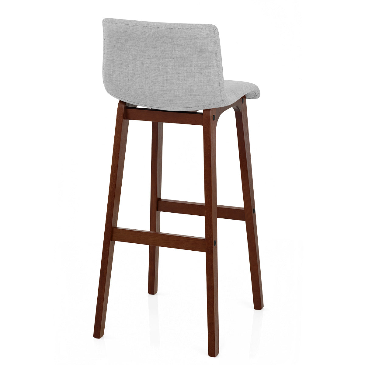 Tabouret de Bar Tissu - Drift Gris Clair