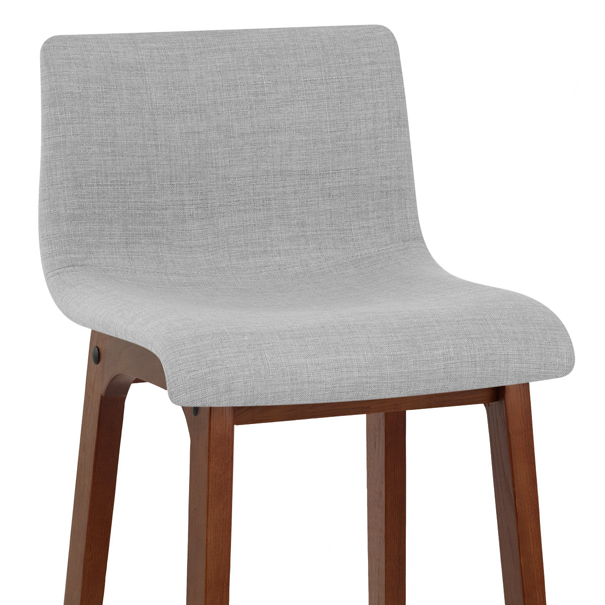 Tabouret de Bar Tissu - Drift Gris Clair