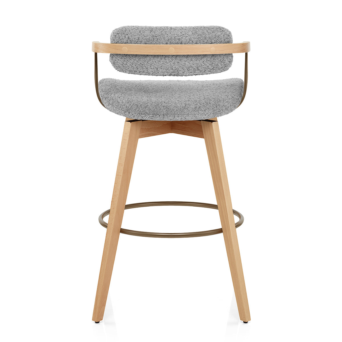 Tabouret de Bar Boucle - Electra Gris Clair