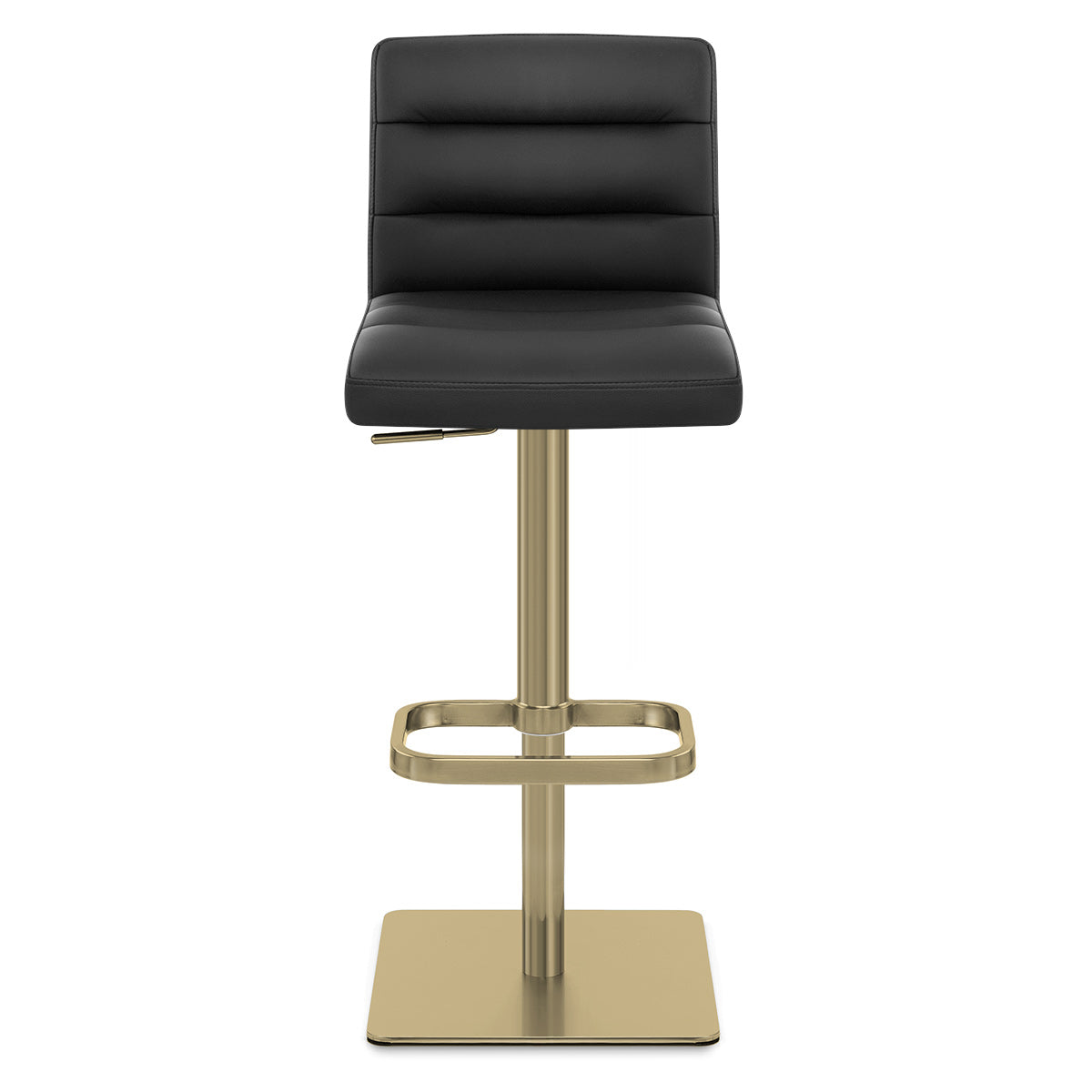 Lush Gold Stool Black