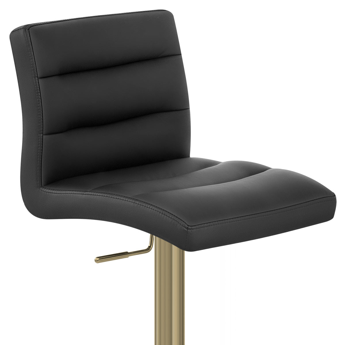 Lush Gold Stool Black