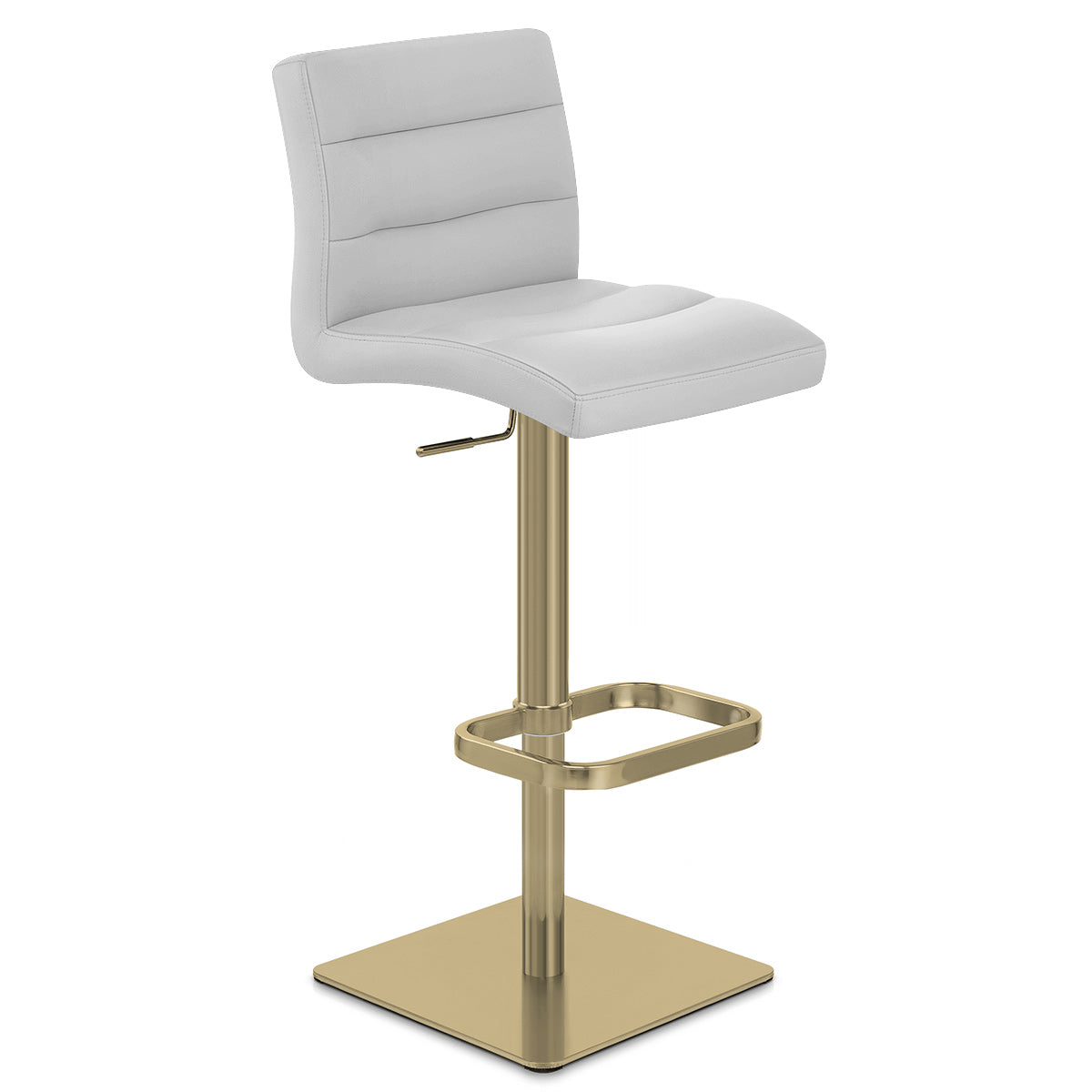 Lush Gold Stool Grey
