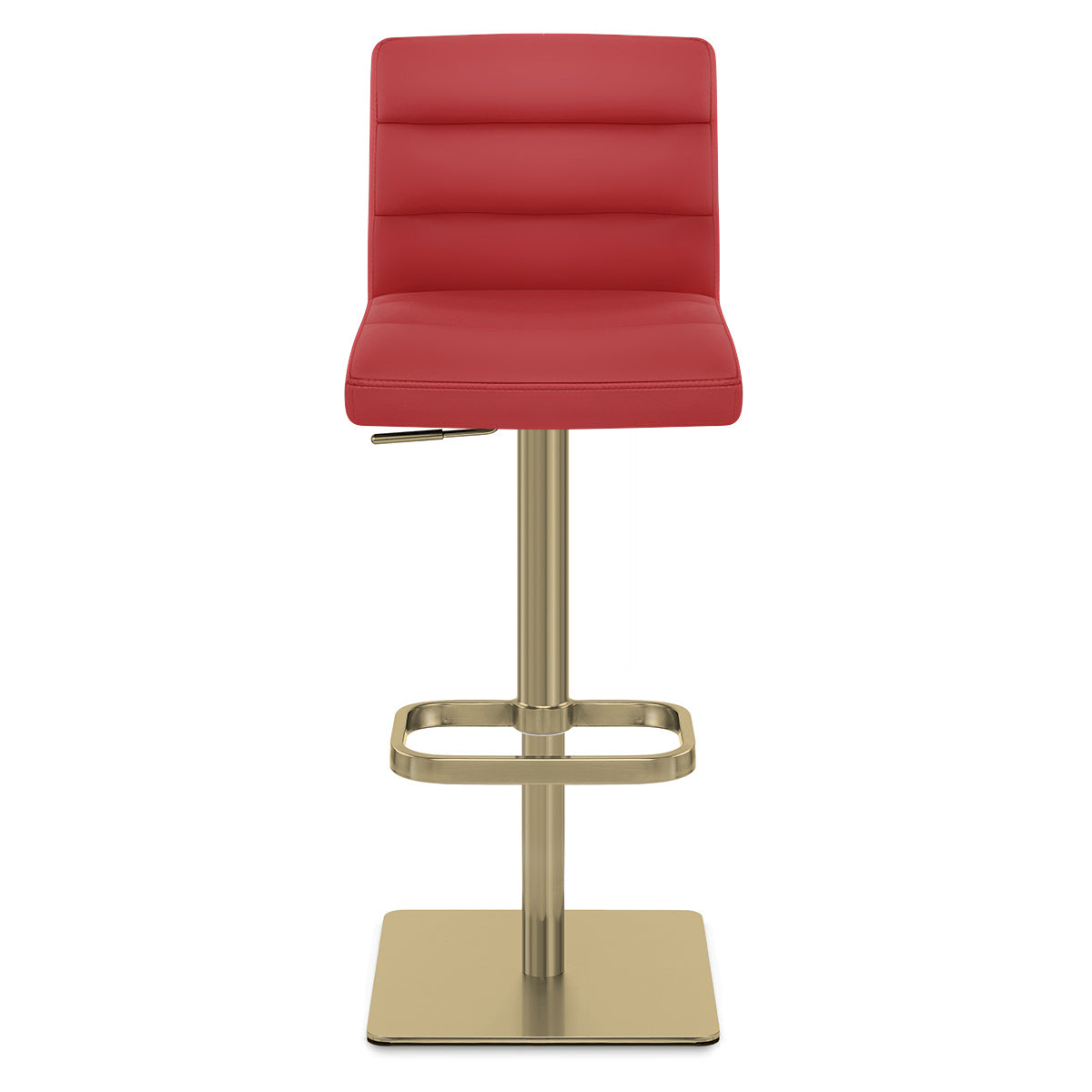 Lush Gold Stool Red