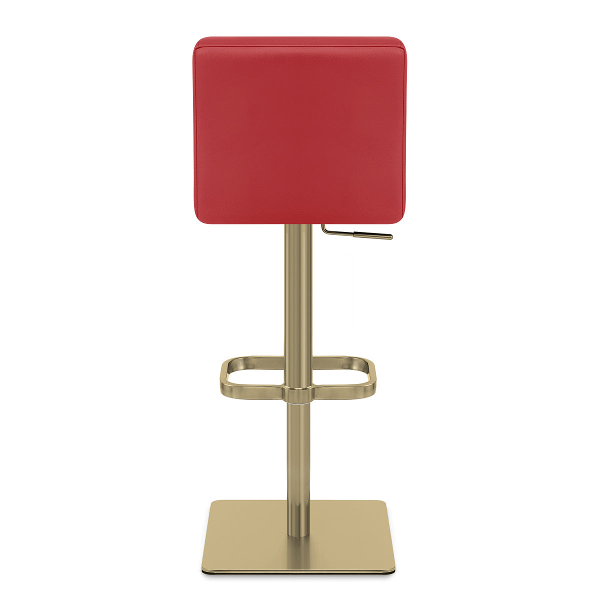 Lush Gold Stool Red