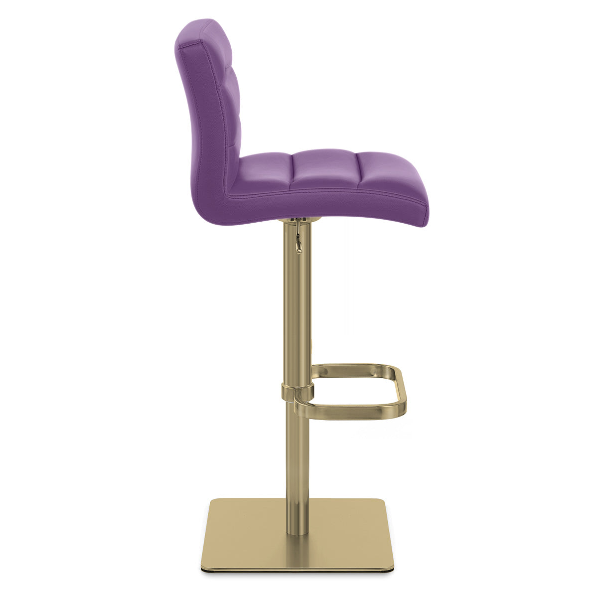 Lush Gold Stool Purple
