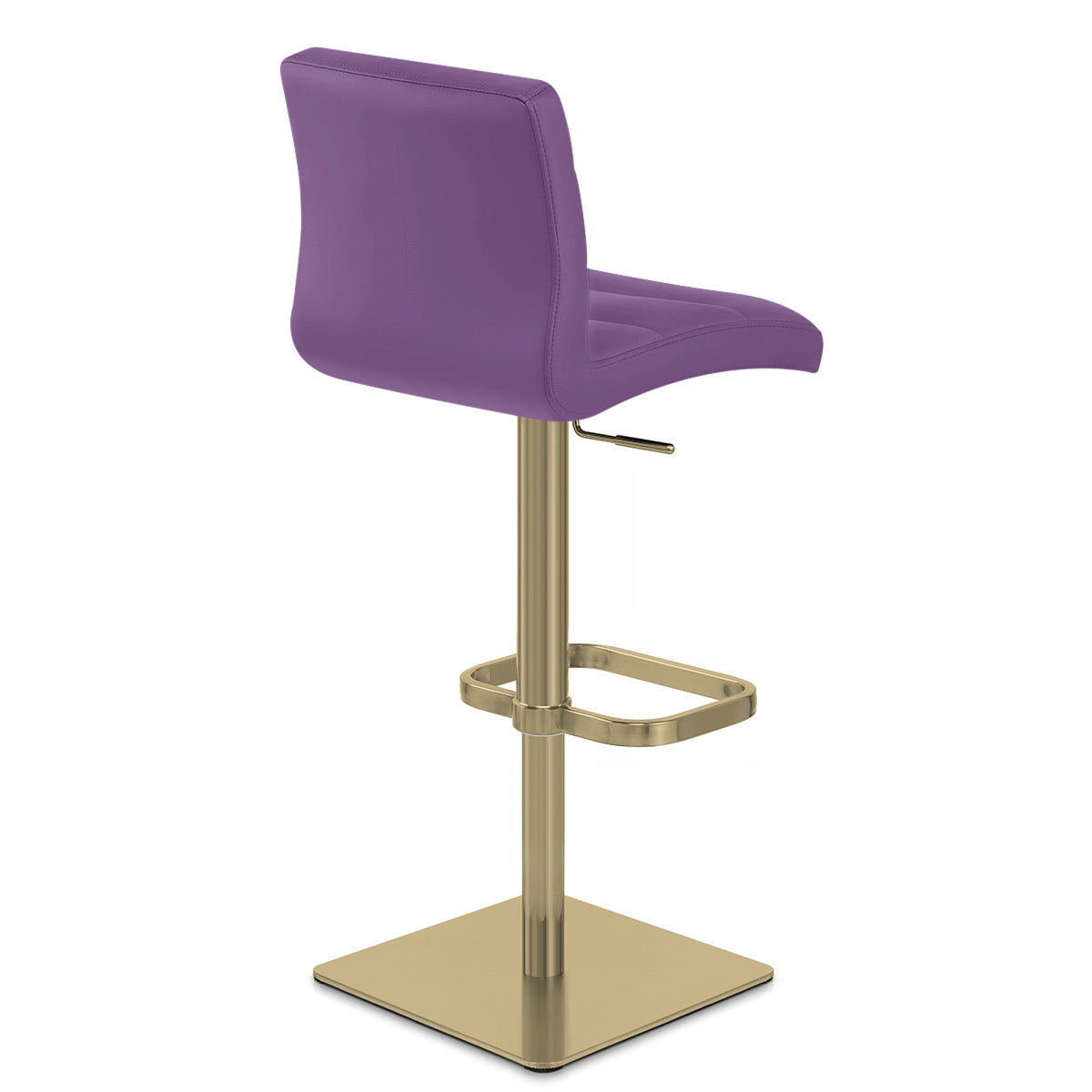 Lush Gold Stool Purple