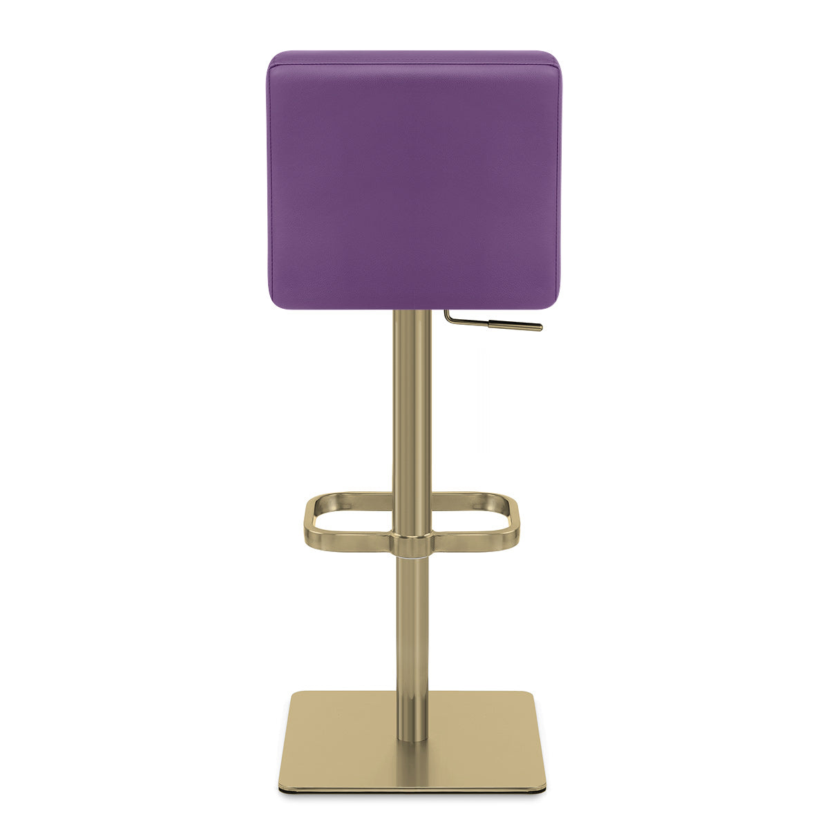 Lush Gold Stool Purple