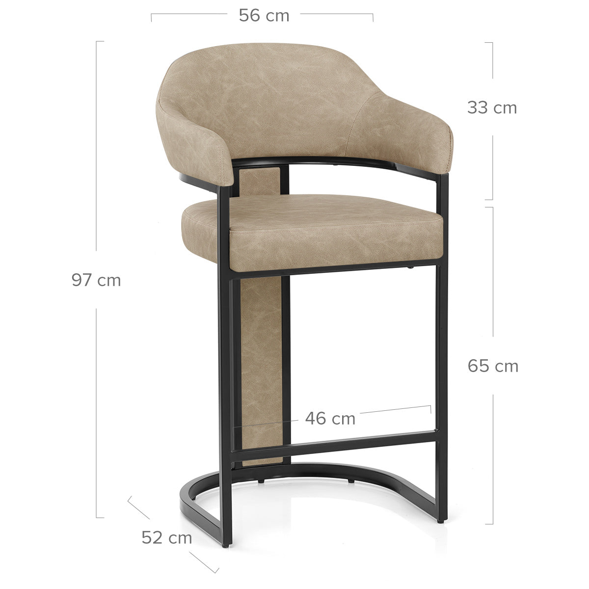 Niagara Bar Stool Beige