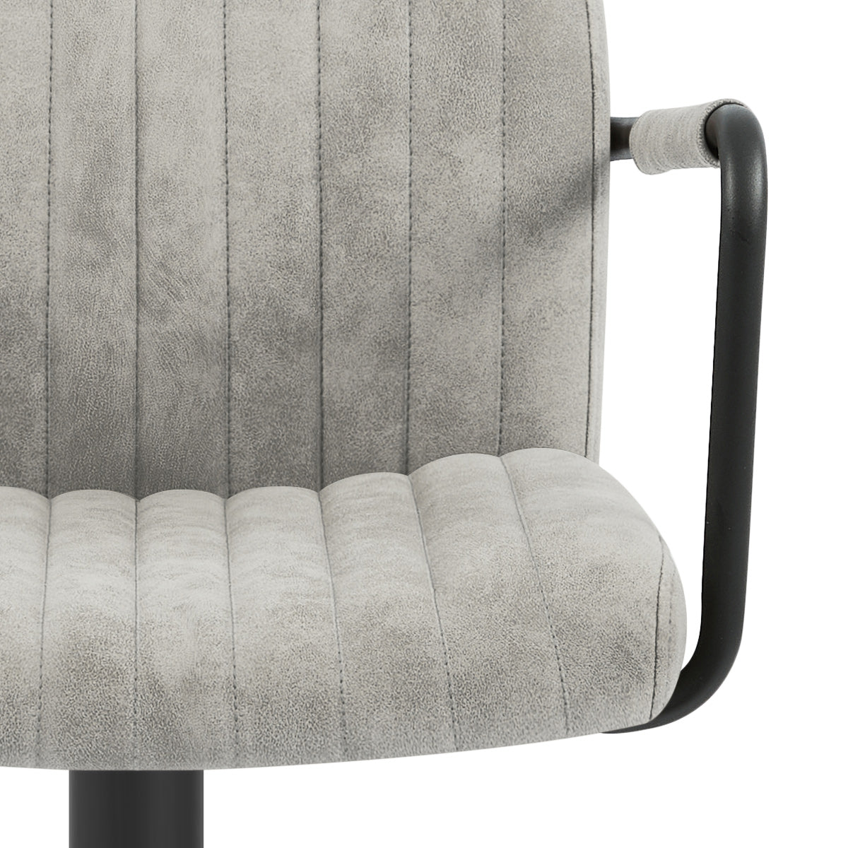 Tabouret de Bar Simili Daim - Daytona Gris Antique