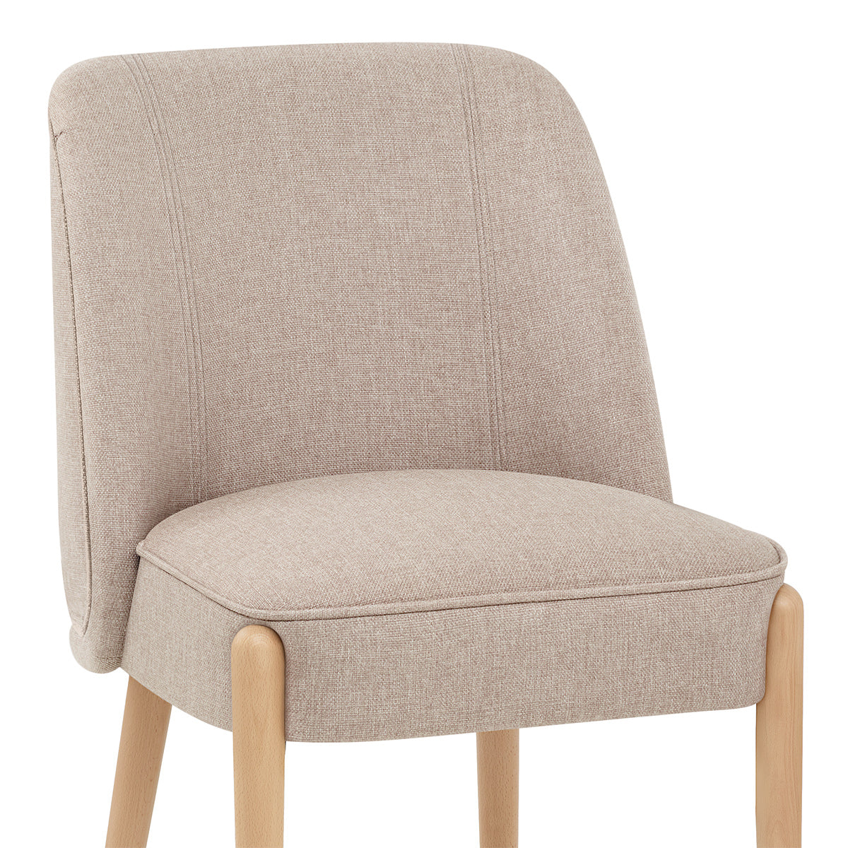 Chaise Tissu - Avon Taupe