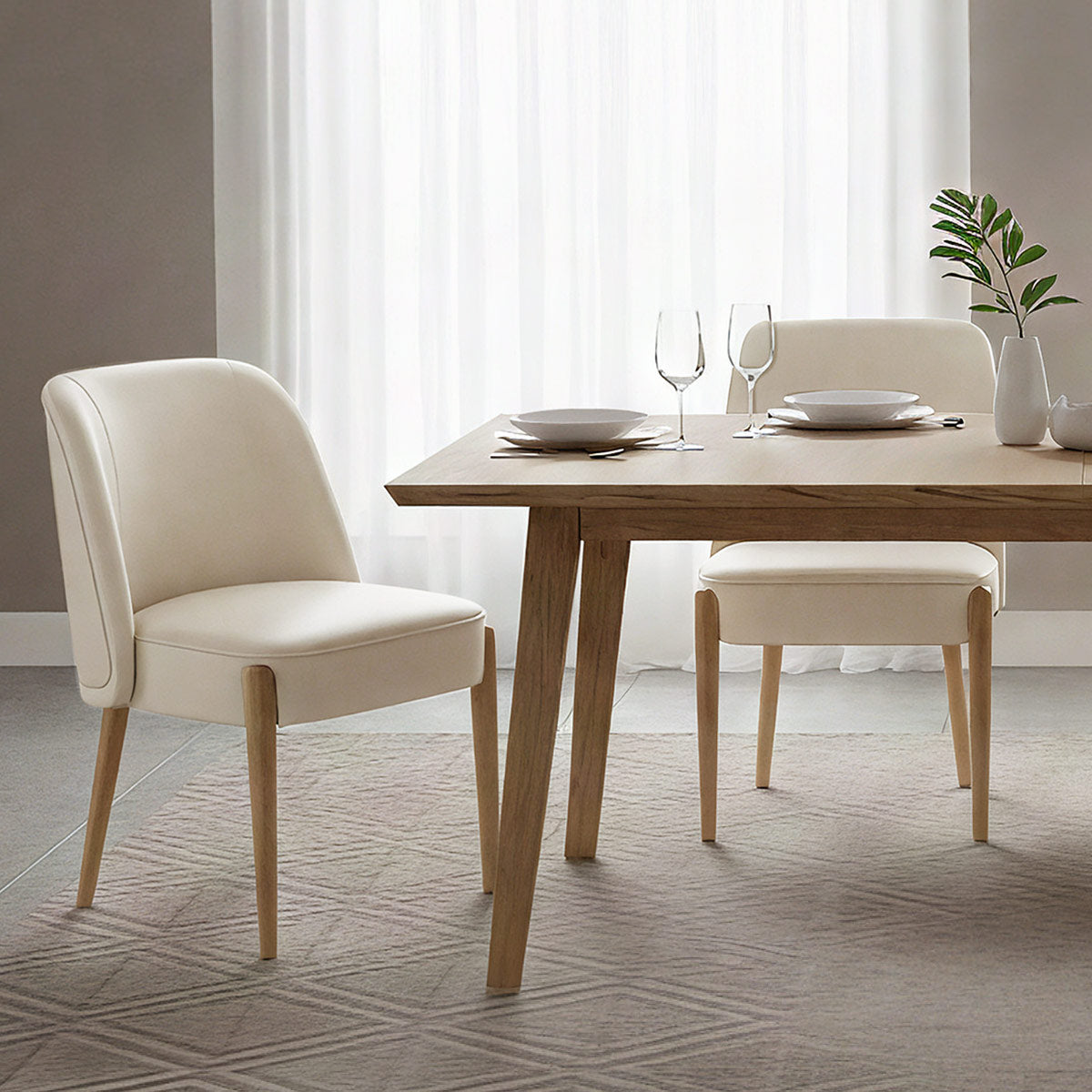 Avon Dining Chair Cream