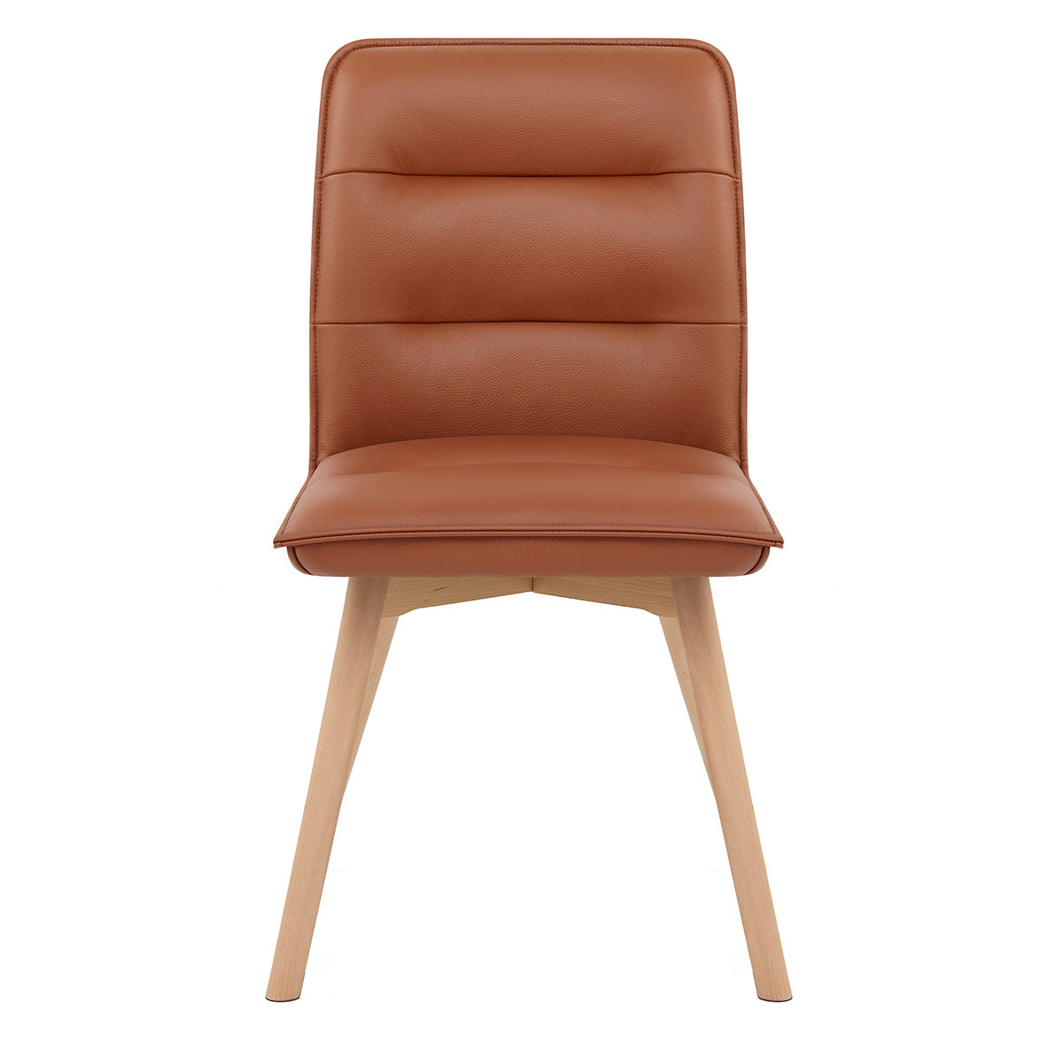 Ciro Real Leather Dining Chair Tan