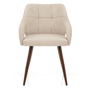 Chaise Tissu - Elio Crème