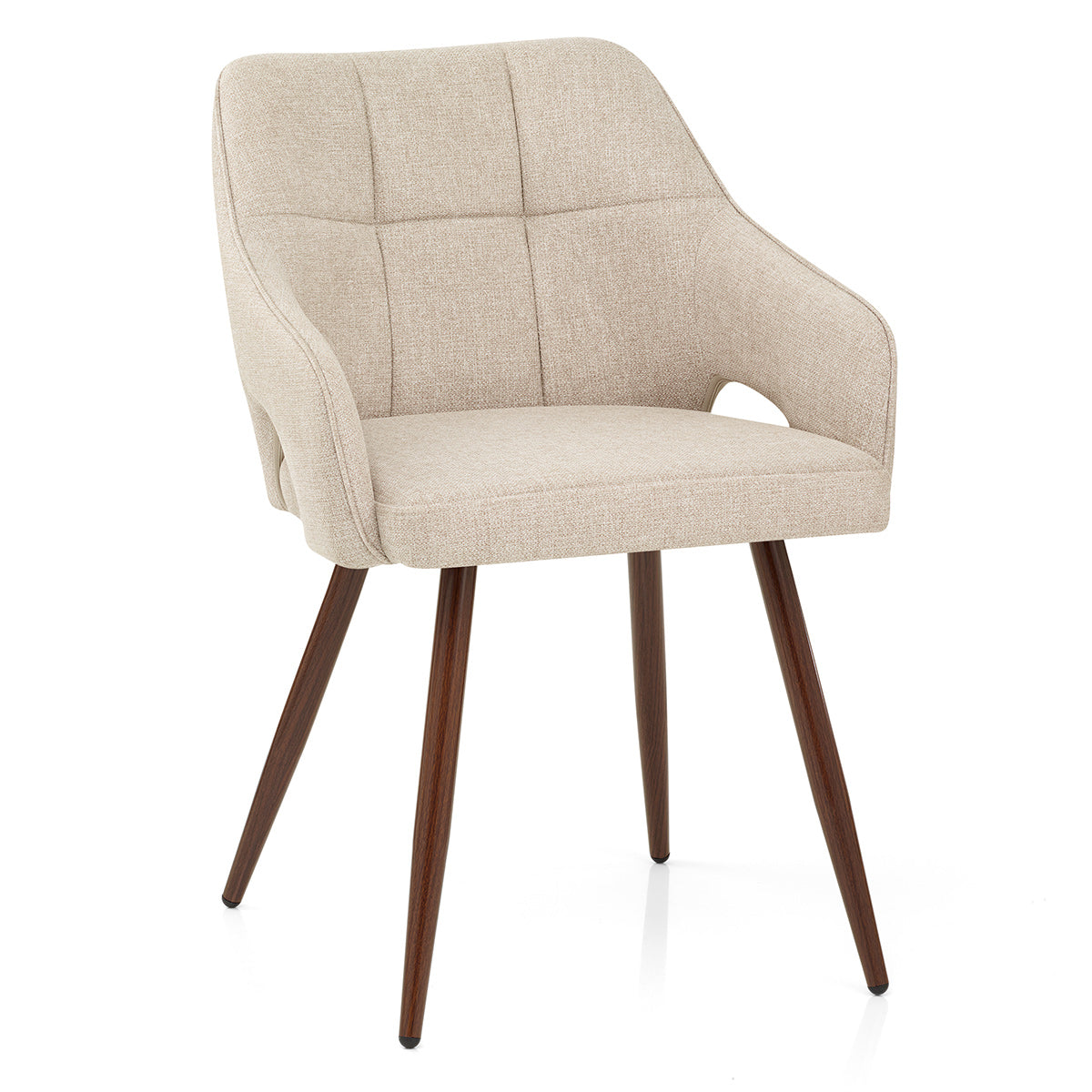 Chaise Tissu - Elio Crème