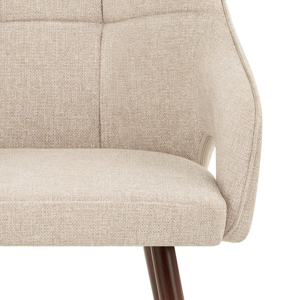 Chaise Tissu - Elio Crème